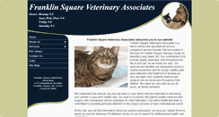 Desktop Screenshot of franklinsquarevet.com